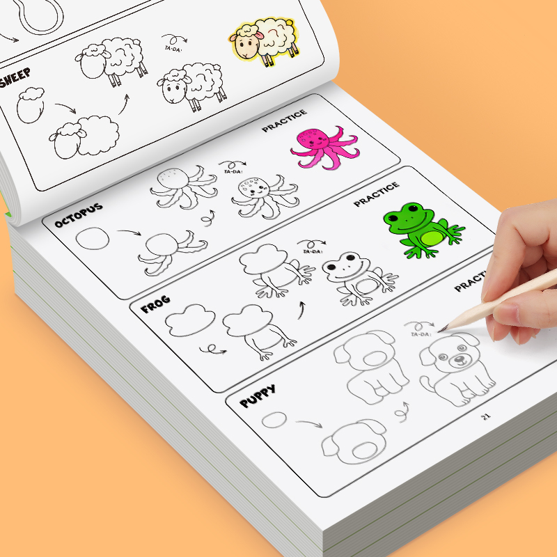 어린이 동물 그림책 32페이지 4단계로 쉽게 96마리의 - Kids Education Activities 리뷰 및 가격