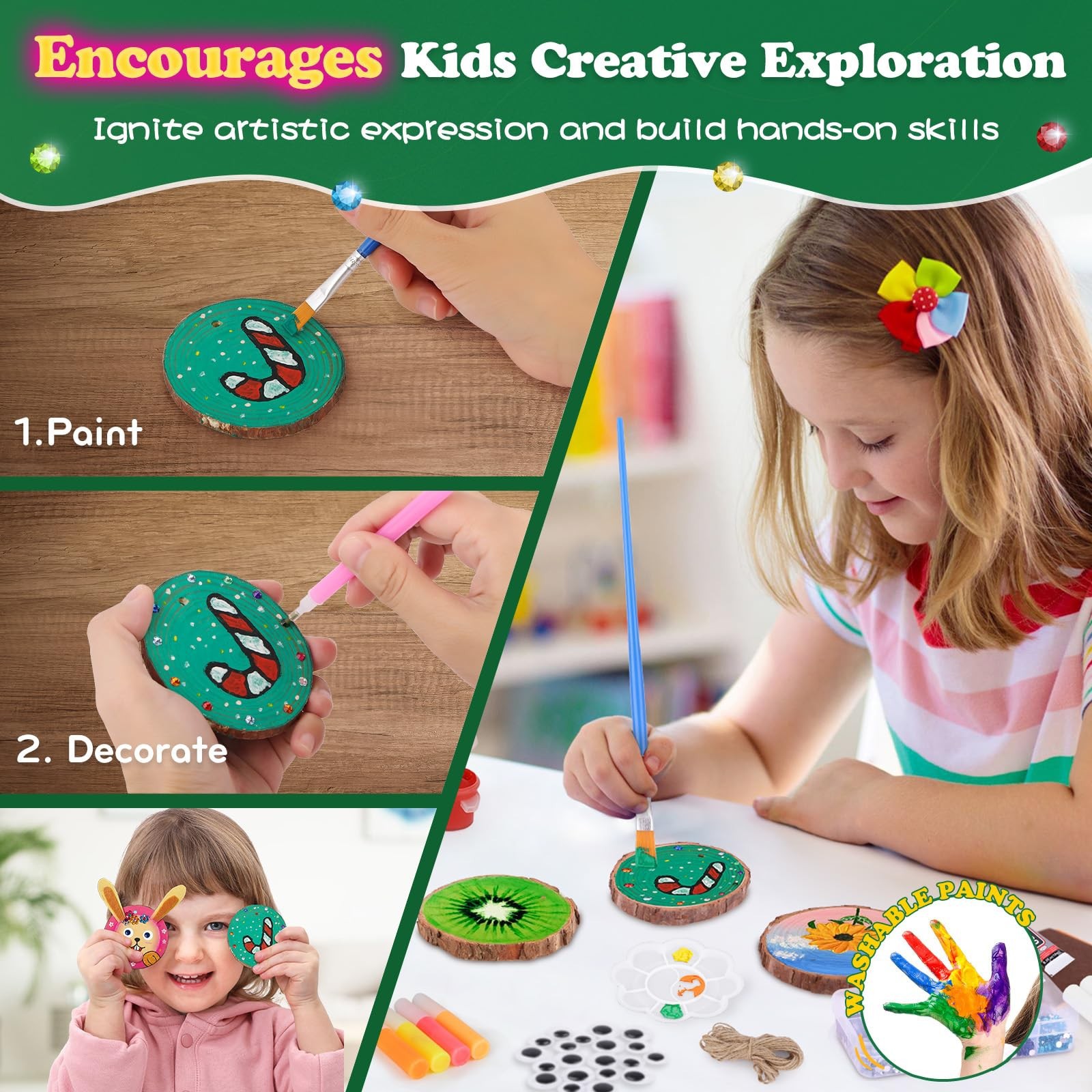 어둠 속에서 빛나는 나무 그림 그리기 키트, DIY 미 - Kids Education Activities 리뷰 및 가격
