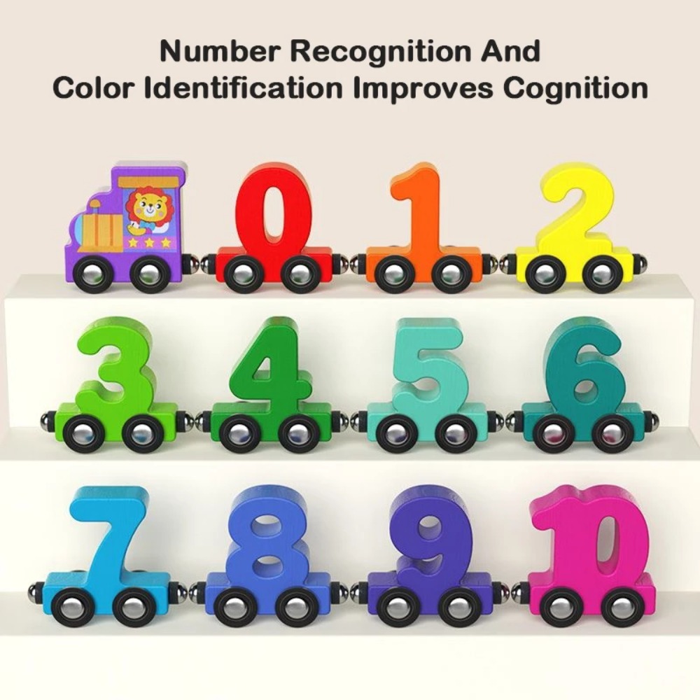 1세트, 0-10 숫자 디지털 기차 장난감, 다채로운  - Kids Education Number 리뷰 및 가격