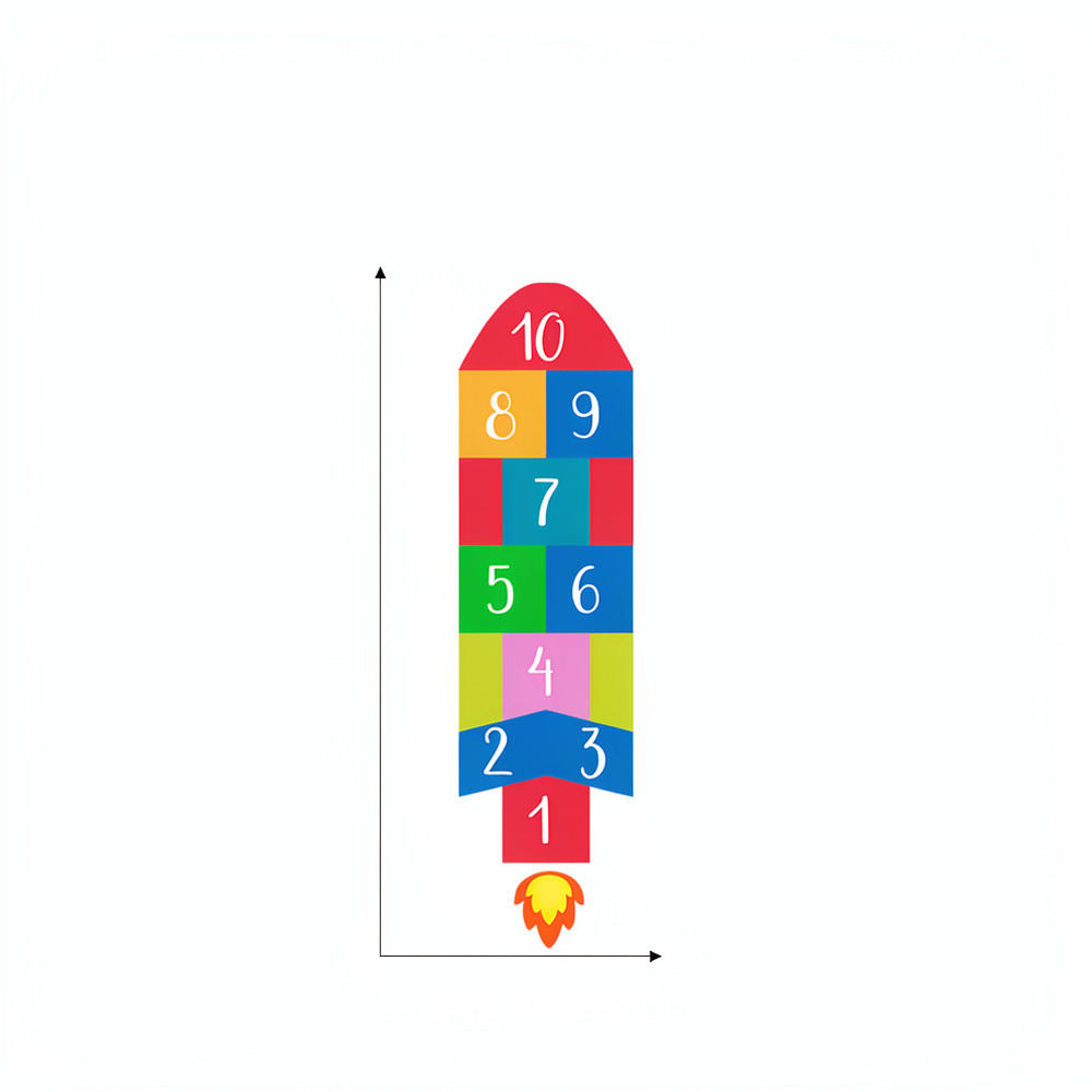 창의적인 로켓 모양의 벽 스티커, 아이들의 감각적인 놀 - Kids Education Activities 리뷰 및 가격