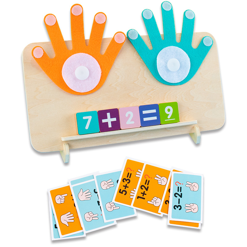 어린이 몬테소리 장난감 나무 손가락 숫자 수학 장난감, - Kids Education Number 리뷰 및 가격
