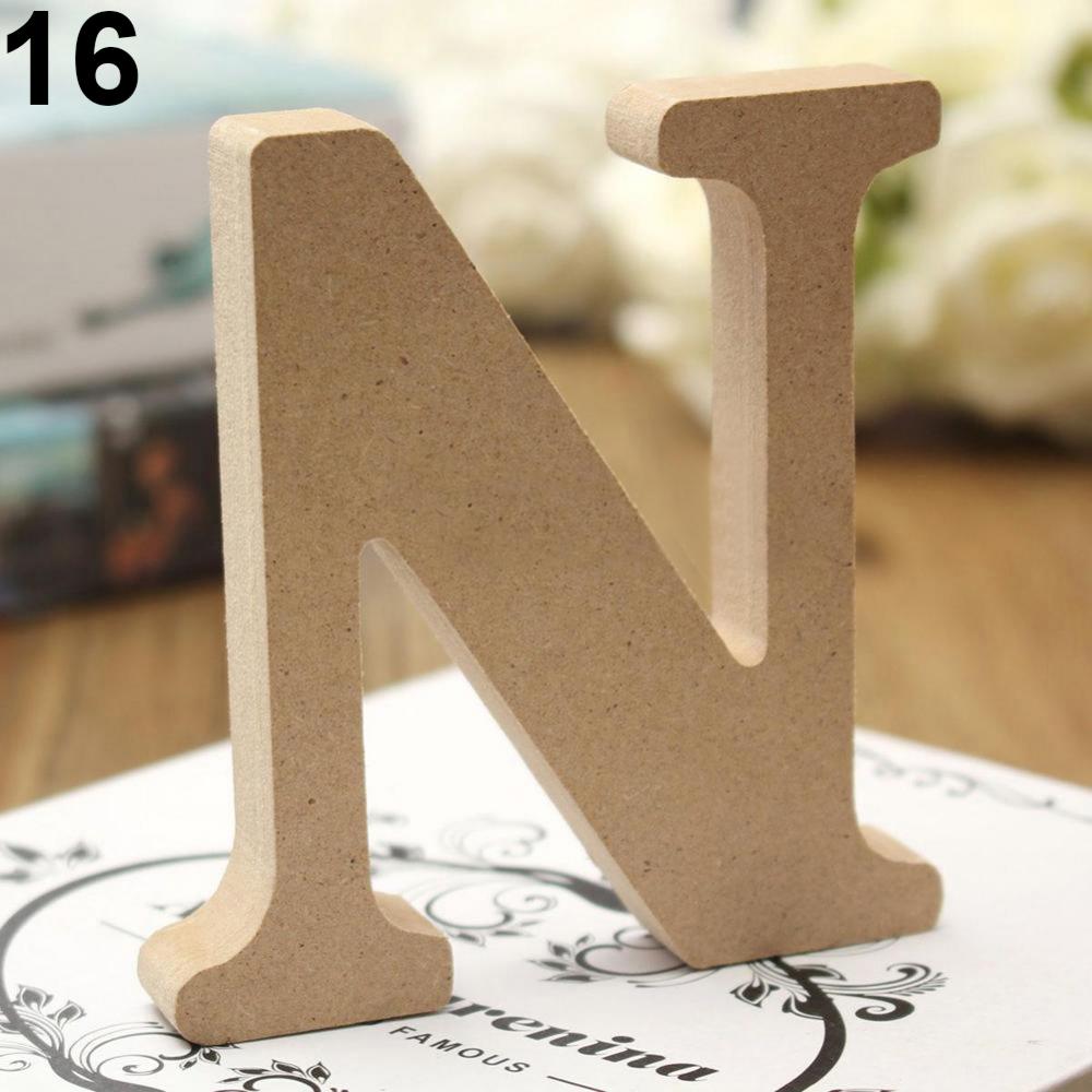 10cm 독립형 A-Z 나무 문자 알파벳 교수형 이름  - Kids Education Name 리뷰 및 가격